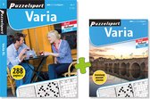 Puzzelsport - Puzzelboekenpakket - 2 puzzelboeken - Varia  - PuzzelBlok + 288  pagina's