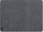 Motif bureaustoelmat - 90x120 cm - geluiddempend – vloerbeschermer - geschikt voor tapijt & harde vloeren – anti-slip rubber –  bureau accessoires – donker grijs