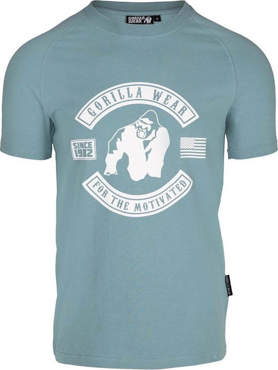 Gorilla Wear Tulsa T-Shirt - Blauw