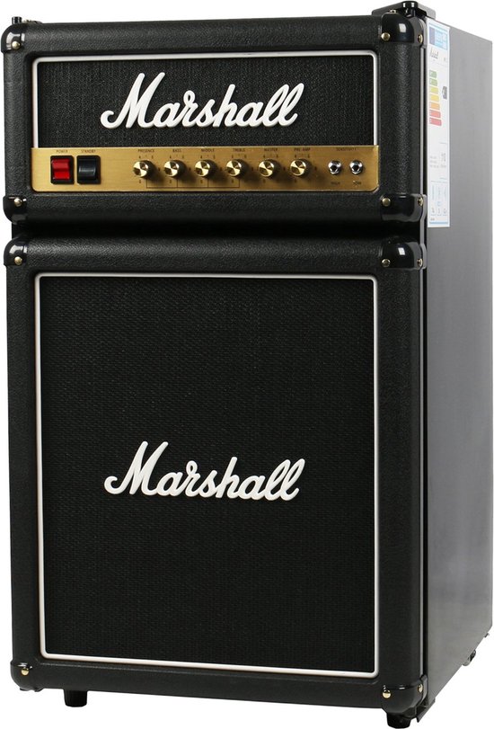 Koelkast: Marshall koelkast - MF3.2BLK-NA, van het merk Marshall