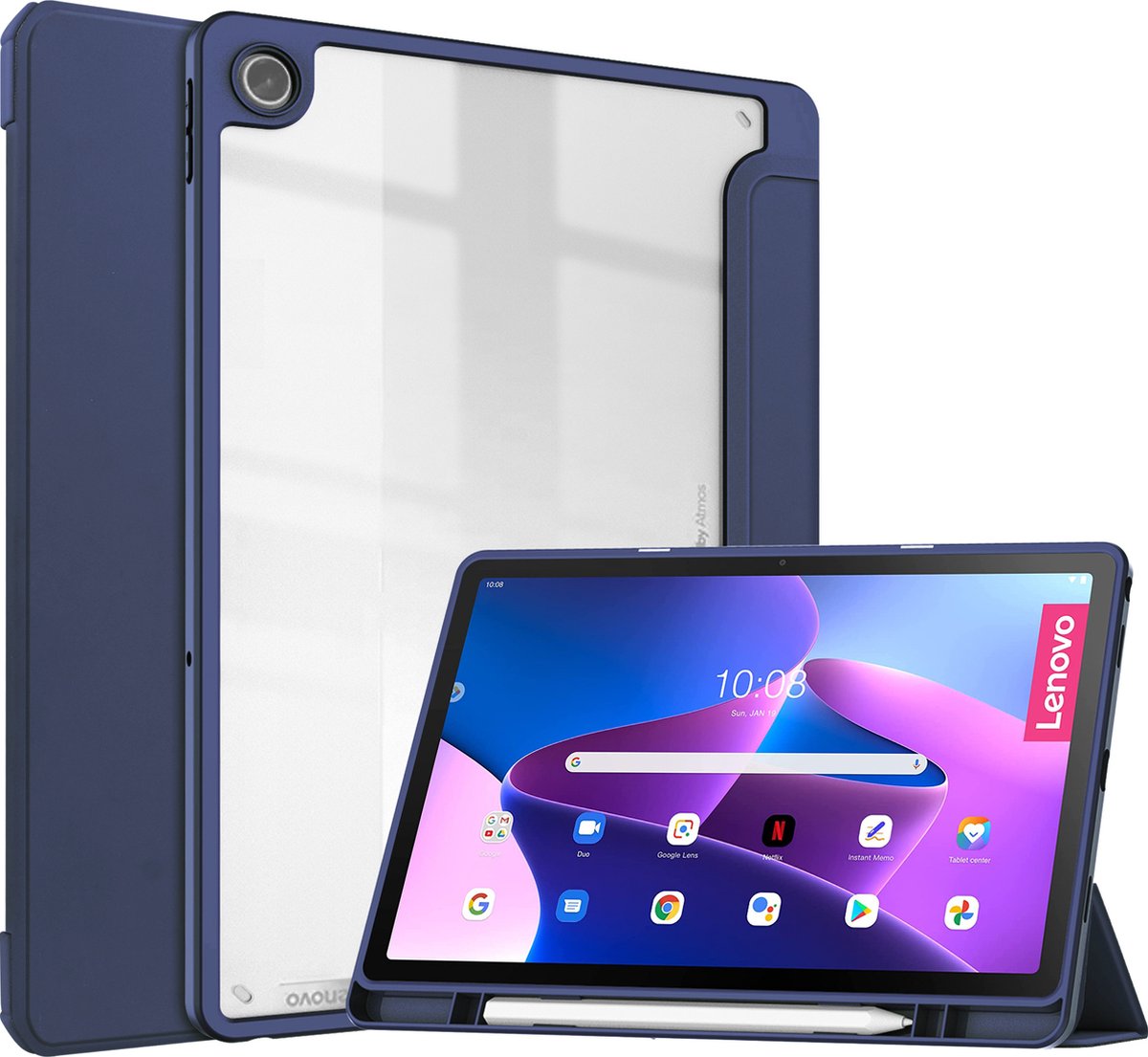 Case2go - Housse pour tablette compatible avec Lenovo Tab M10 HD