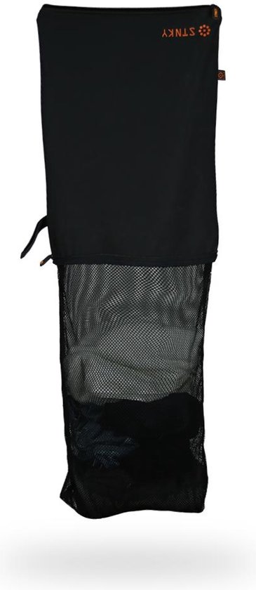 STNKY Pro edition Wasbare sport-, reis-, wastas XL - Zwart - 26 liter - Geurloos
