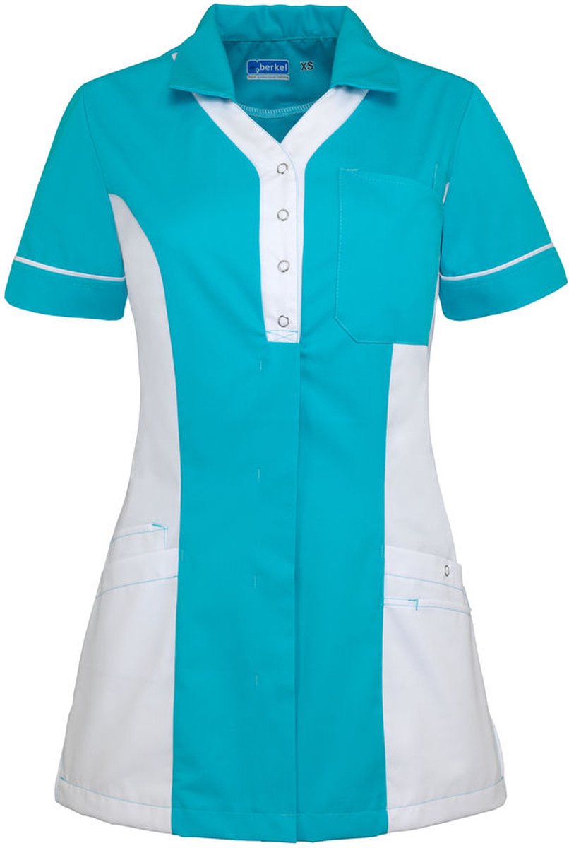 ##De Berkel zorgjas Selma-XS-lila/wit