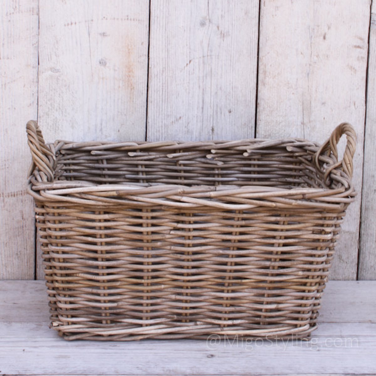 MigoStyling - Opbergmand - Met hengsel - Fietsmand - Wasmand - Strijkmand