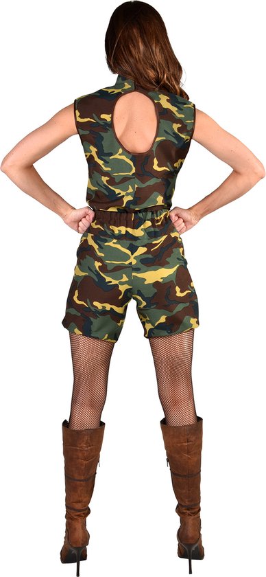hetzelfde Miles architect Leger & Oorlog Kostuum | Camouflage Hotpants Verhitte Strijd Vrouw | Large  | Carnaval... | bol.com