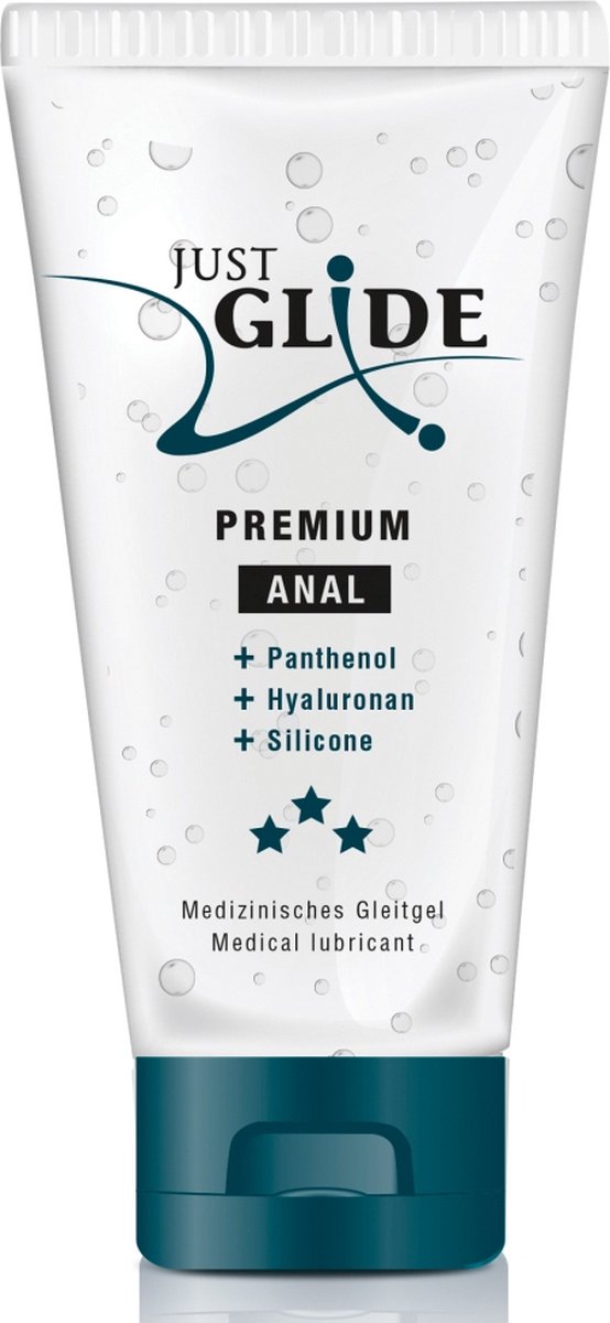 Goedkoopste Just Glide Glijmiddel Premium Anal 200ml Transparant