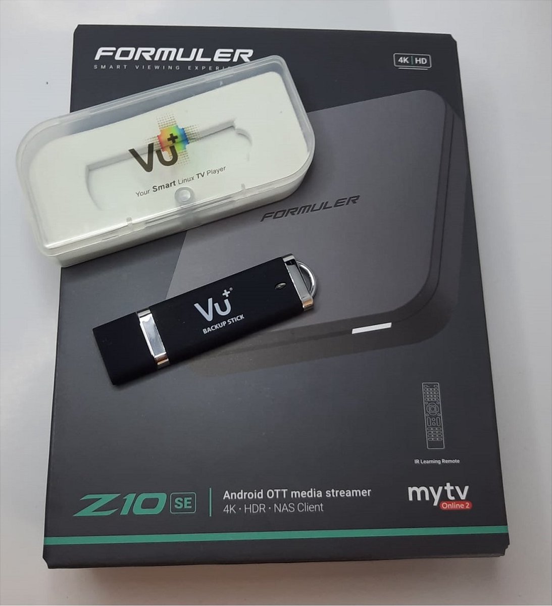 Formuler Z10 SE inclusief VU+ USB Stick 8GB