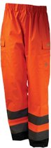 Pantalon de pluie Hi-Vis respirant orange vif de Lyngsøe Rainwear XXXL