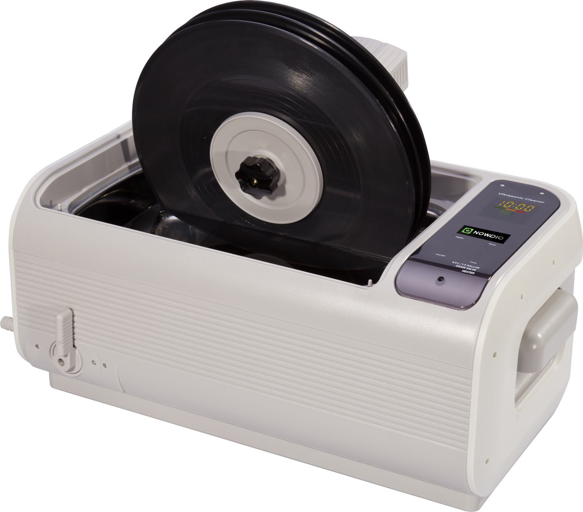 Ultrasone Platenwasser - Nowdio URC-02 Ultrasonic Record Cleaner - LP PlatenReiniger Ultrasoon - Ultrasone Platenwasmachine - Vinyl Schoonmaakset - Nowdio