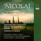 Claudius Tanski, Südwestfälische Philharmonie, David Stern - Nicolai: Works For Orchestra, Vol. 1 (CD)