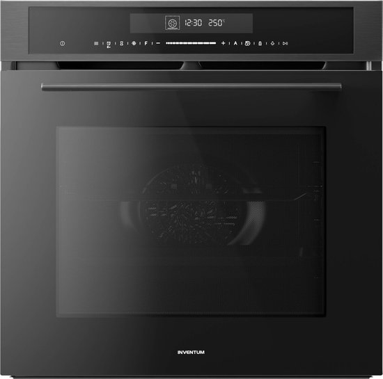 Inventum IMC6035BT - Inbouw combi-oven - Hetelucht - Magnetron - Grill - 72 liter - 60 cm hoog - Tot 250°C - Zwart