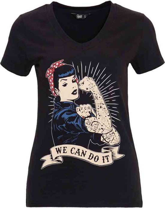Queen Kerosin t-shirts voor dames | Bestel bij
