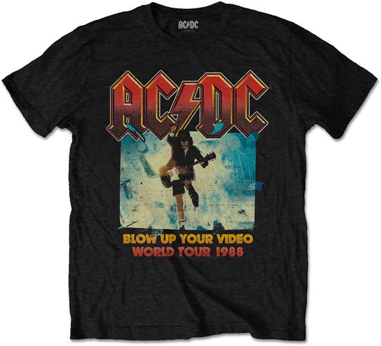 AC/DC - Blow Up Your Video Heren T-shirt - M - Zwart