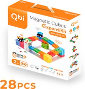 QBI bouwblokken magnetisch cubes uitbreidingsset Expansion 28delig