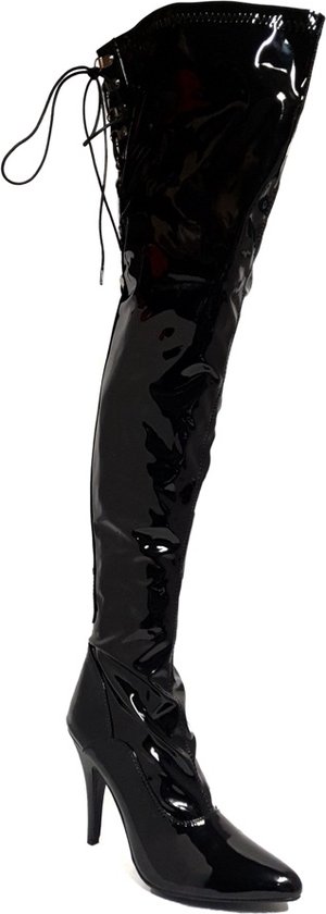 Soisbelle Bottines Vernies Simili Cuir 89526 Zwart Taille 36