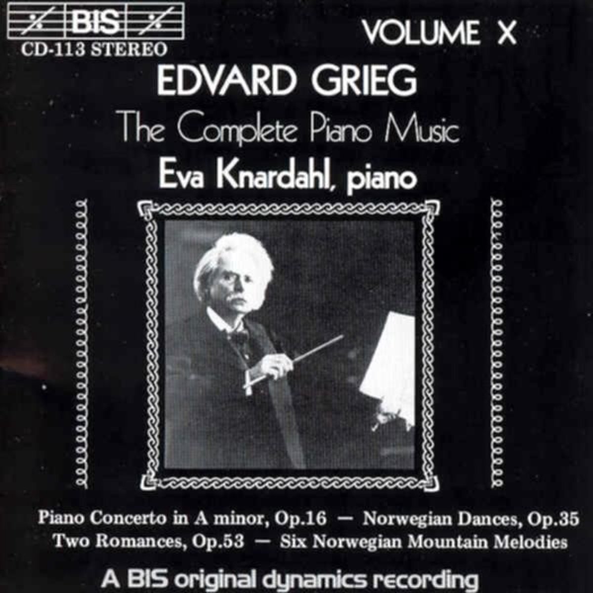 Eva Knardahl - Piano Concerto In A Minor, Op. 16 (CD)