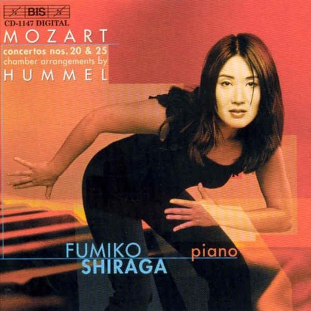 Fumiko Shiraga - Mozart: Piano Concerto 20 & 25 (Arr. By Hummel) (CD)