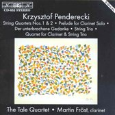 Martin Fröst & TheTale Quartet - Penderecki: String Quartets Nos. 1 & 2 (CD)