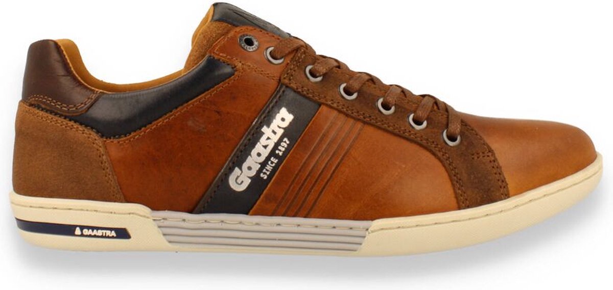 Gaastra -Heren - cognac/caramel - sneakers - maat 46 | bol