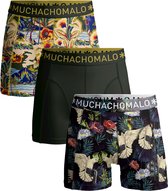 Muchachomalo - Boys 3-pack boxershorts-Elastisch katoen-Zachte waistband - Maat 110/116