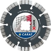 Carat | Diamantzaag slijpschijf X-lock Universeel Ø125x22,23 MM