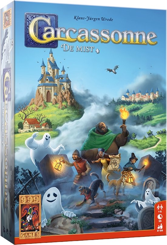Carcassonne De Mist Bordspel