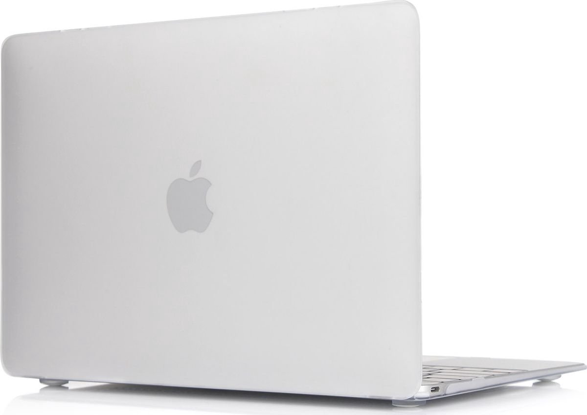 Mobigear Laptophoes geschikt voor Apple MacBook 12 Inch (2015-2017) Hoes Hardshell Laptopcover MacBook Case | Mobigear Matte | Doorzichtig Hoesje MacBook 12 Inch (2015-2017) - Transparant - Model A1534