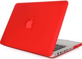 Mobigear Laptophoes geschikt voor Apple MacBook Pro 13 Inch (2008-2012) Hoes Hardshell Laptopcover MacBook Case | Mobigear Matte - Rood - Model A1278