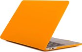 Mobigear Laptophoes geschikt voor Apple MacBook Pro 16 Inch (2019-2020) Hoes Hardshell Laptopcover MacBook Case | Mobigear Matte - Oranje - Model A2141