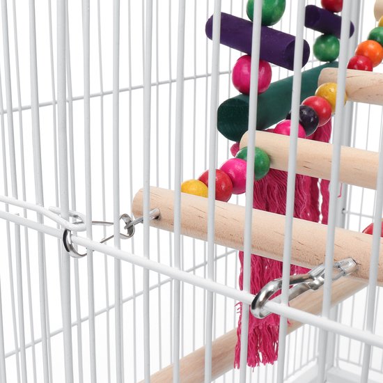 bried cage 20,5 inch kleine vogelkooi, papegaaienkooi, draagbare vogeldrager, reisdragerkooi