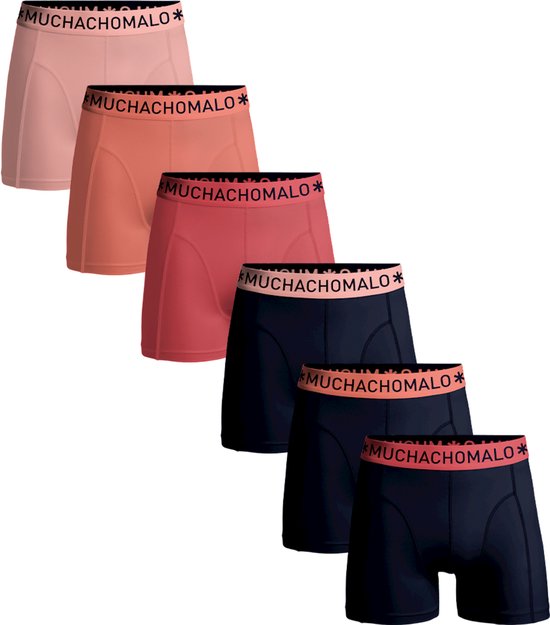 Muchachomalo Heren Boxershorts - 6 Pack - Maat S - Mannen Onderbroeken