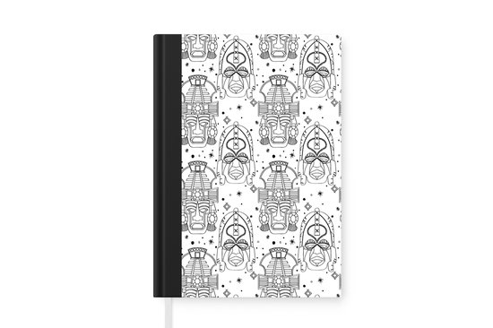 Carnet - Carnet d'écriture - Inca - Rituels - Masques - Patron - Carnet - Format A5 - Bloc-notes