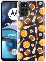 Motorola Moto G22 Hoesje American Sports - Designed by Cazy