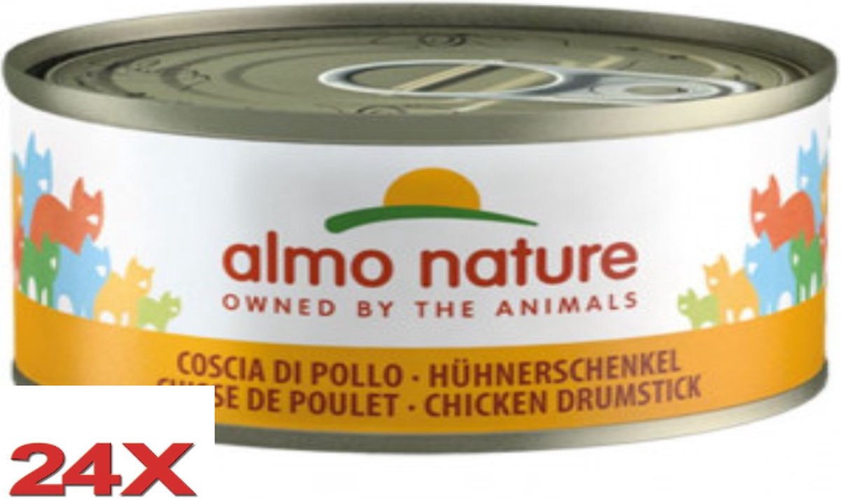 Almo Nature Almo Nature HFC - Kattenvoer - Kippenborst - 24x70gr