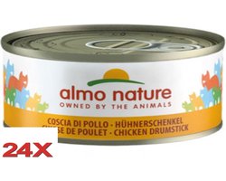 Almo Nature HFC - Kattenvoer - Kippenborst - 24x70gr