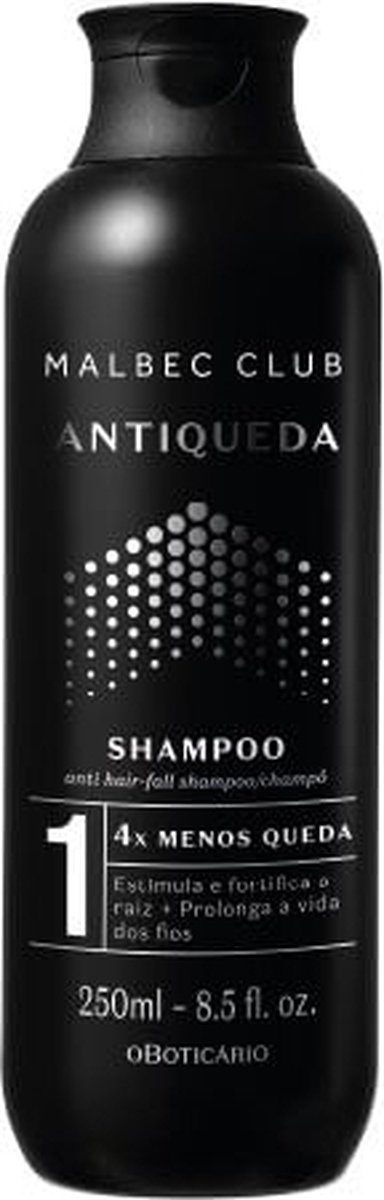 Malbec Club - voor mannen - Anti-Hair Loss Shampoo - 250 ml