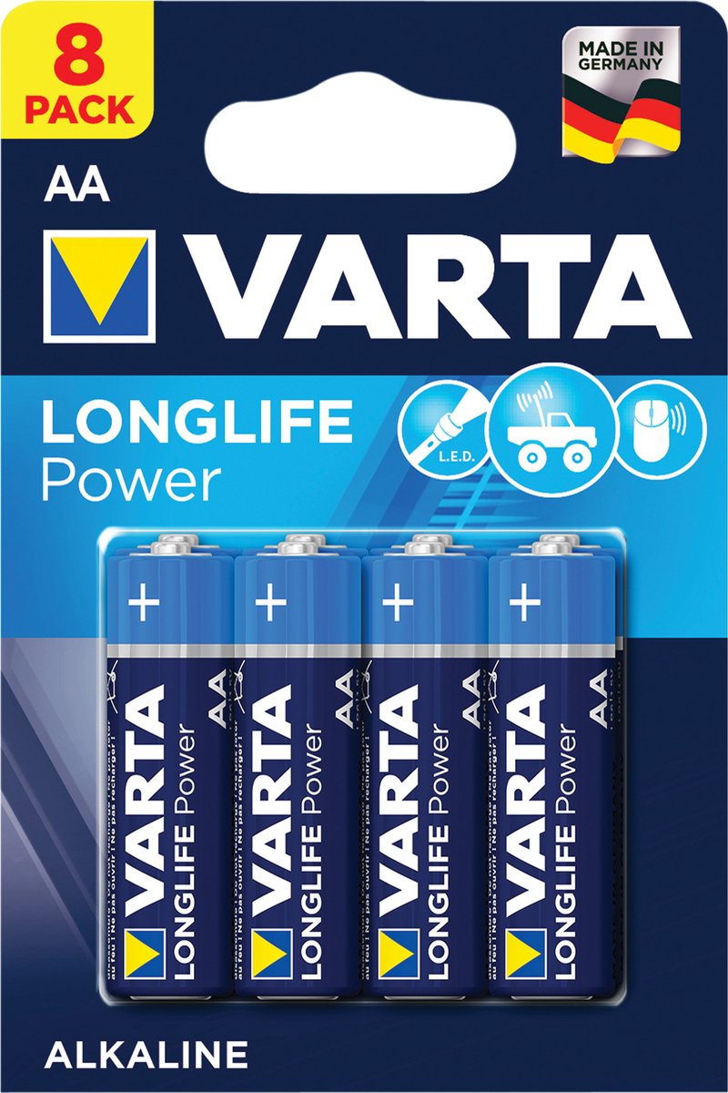 Varta AA High Energy Alkaline Batterijen