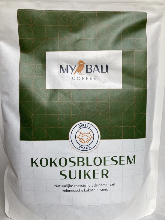 MyBali Coffee, Kokosbloesem Suiker, 250 gr, Natuurlijke zoetstof uit de