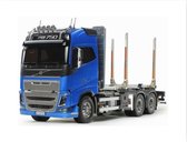 Tamiya RC camion 23805 1/14 R/C Volvo FH16 Globetrotter 750 6x4 Truck à bois (fini en usine)