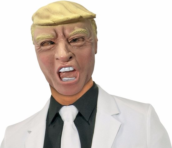 Verkleed masker Donald Trump - Amerikaanse president - latex - voor volwassenen