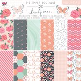The Paper Boutique Lovely days decorative papers 12x12