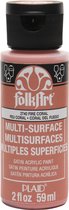 Multi-surface Acrylverf - 2740 Fire Coral - Folkart - 59 ml