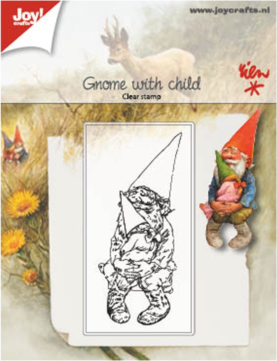 Joy!Crafts Clear stempel Kabouter met kind