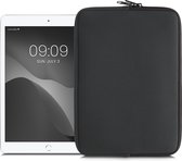 kwmobile universele tablet hoes - Stevige stijlvolle hoes voor tablets - Neopreen tablet sleeve - geschikt voor 9,7"-11" Tablet - donkergrijs