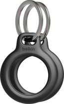 Belkin Beschermende houder met sleutelhanger - Apple AirTag - Zwart - 2 pack