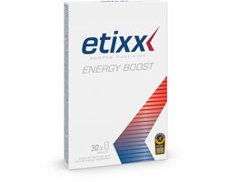 Etixx Energy Boost - Sports Nutrition - Supplementen - 30 tabletten - Bevordert alertheid en energie - Vitamine B12, C & Magnesium - Natuurlijke cafeïne - Tonicum zonder suiker