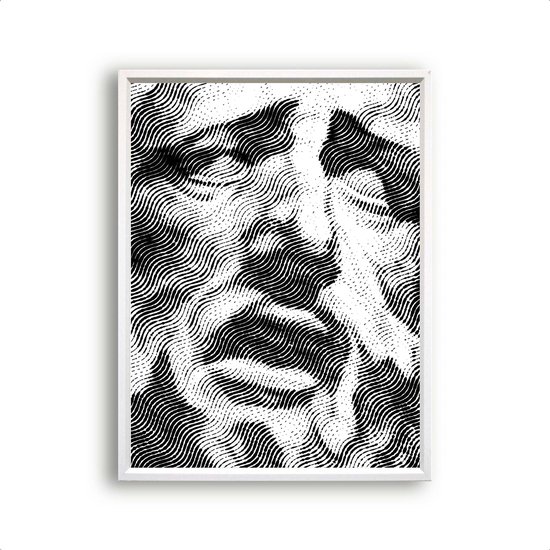 Poster griekse personage emotie angst / fear - emoties / Kunst / 50x40cm