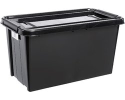Kunststof bak Pro Box Plast Team 70L zwart