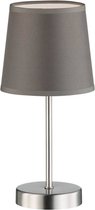 Wofi tafellamp Cesena Grijs max. 42W E14 met schakelaar