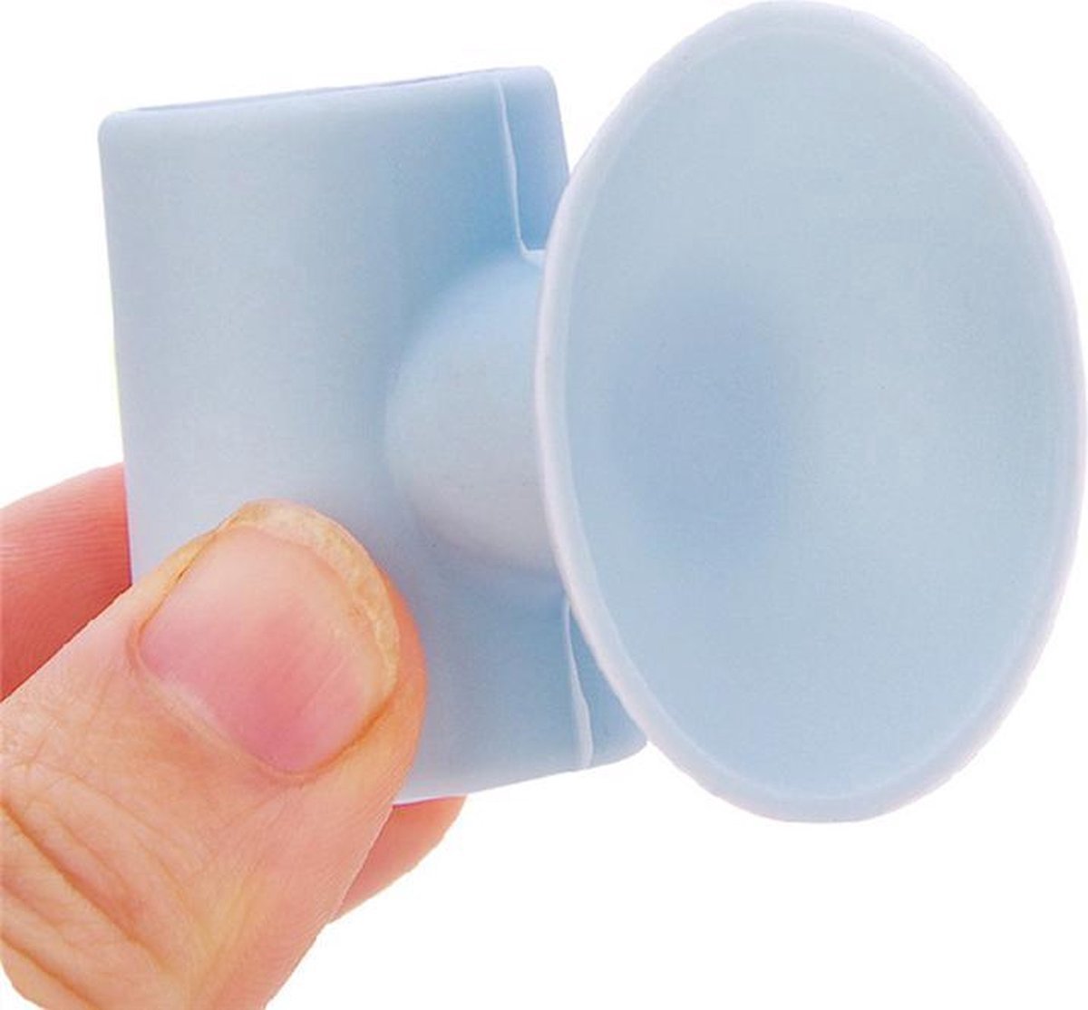 Deurstopper – Deur beschermer – Deurklink beschermer – Deur stopper – Buffer – muur beschermer – 2 stuks – Blauw/Grijs